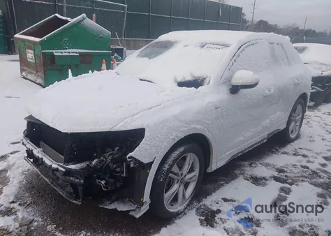 2022 Audi Q3 Premium 45 Tfsi S Line Quattro Tiptronic z USA, uszkodzony, nr VIN WA1DECF37N1005097